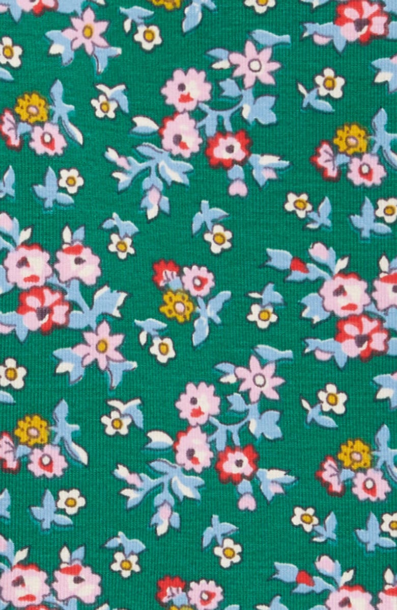 Mini Boden Kids' Floral Robin Applique Leggings, Alternate, color, 