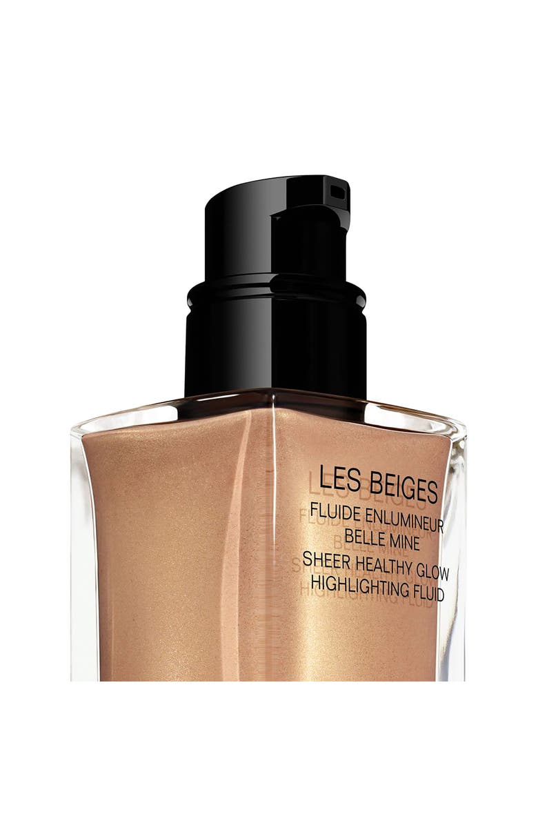 CHANEL LES BEIGES SHEER HEALTHY GLOW Highlighting Fluid, Alternate, color, Sunkissed