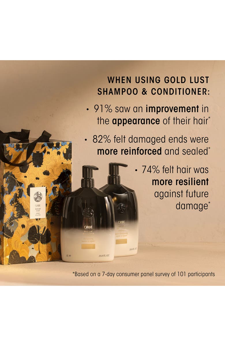 Oribe Gold Lust Liter Set $366 Value, Alternate, color, 