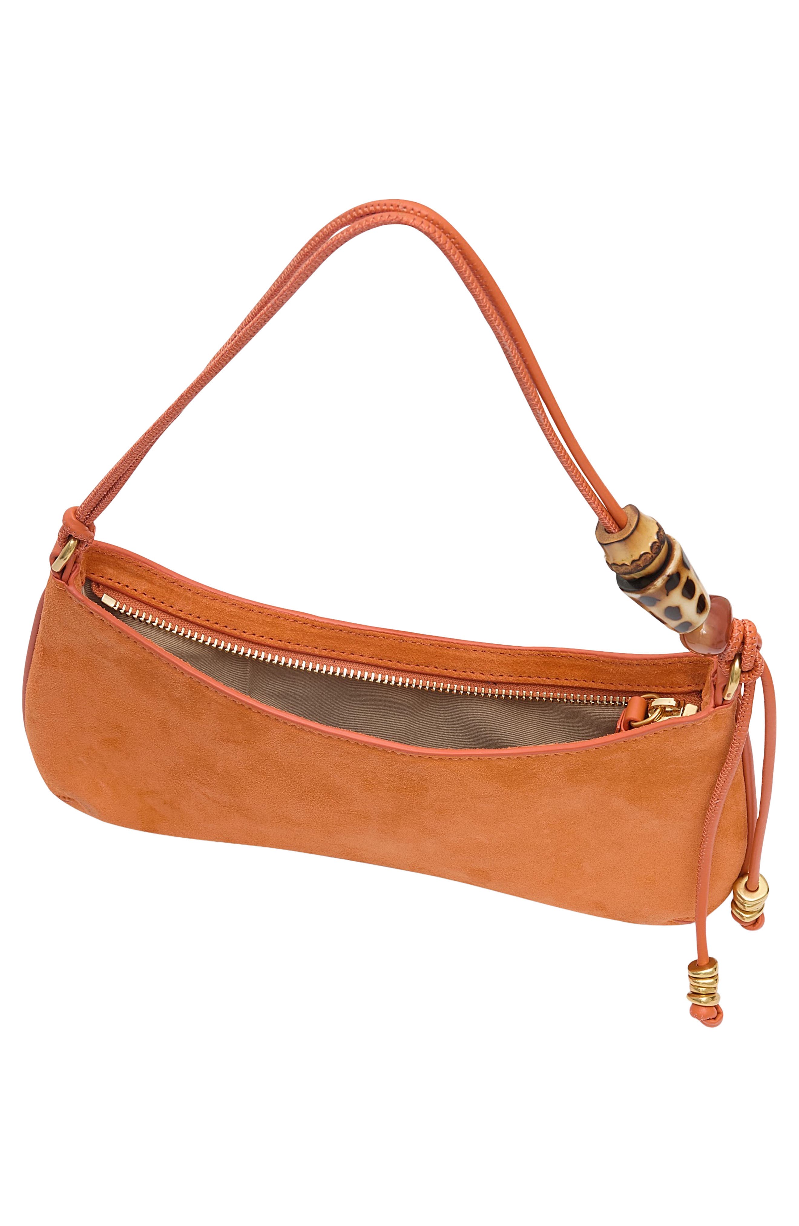Reina Leather Shoulder Bag, Alternate, color, TRAFFICO