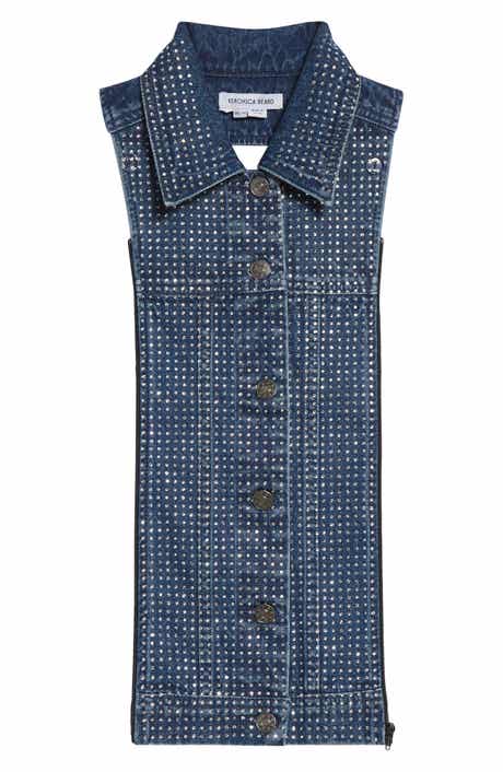Slate Rhinestone Dickey