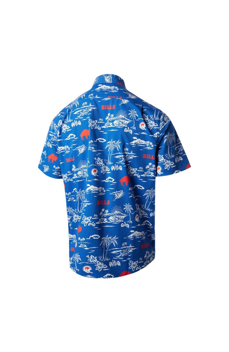 Reyn Spooner Men's Reyn Spooner Royal Buffalo Bills Throwback Kekai Print Button-Up Shirt, Alternate, color,