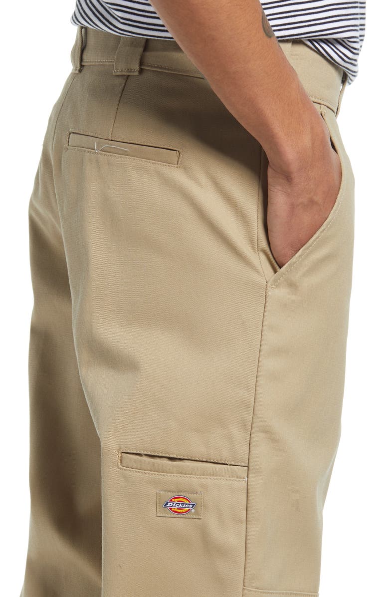 Dickies Flat Front Twill Pants, Alternate, color, Khaki