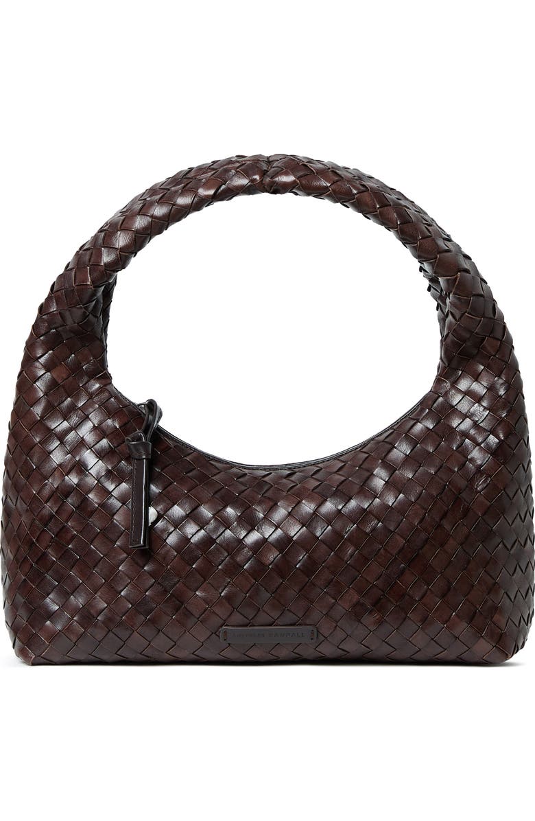 Loeffler Randall Mercer Shoulder Bag, Main, color, Chocolate