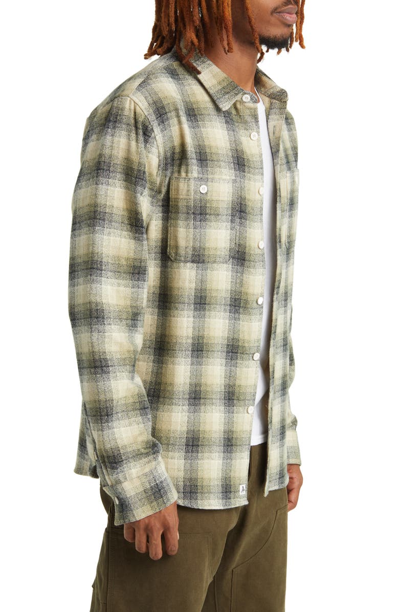 ONE OF THESE DAYS San Marcos Plaid Flannel Button-Up Shirt, Alternate, color,