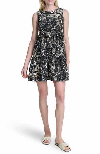Commuter Sleeveless Swing Minidress