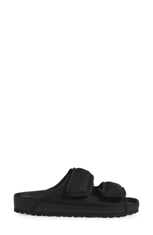 1774 BIRKENSTOCK 1774 BIRKENSTOCK ARIZONA BLACK COZY NYLON SANDAL