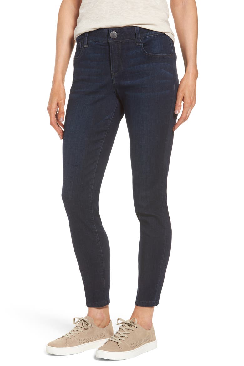 Ab-Solution Ankle Skimmer Jeans (Nordstrom Exclusive), Main, color, INDIGO