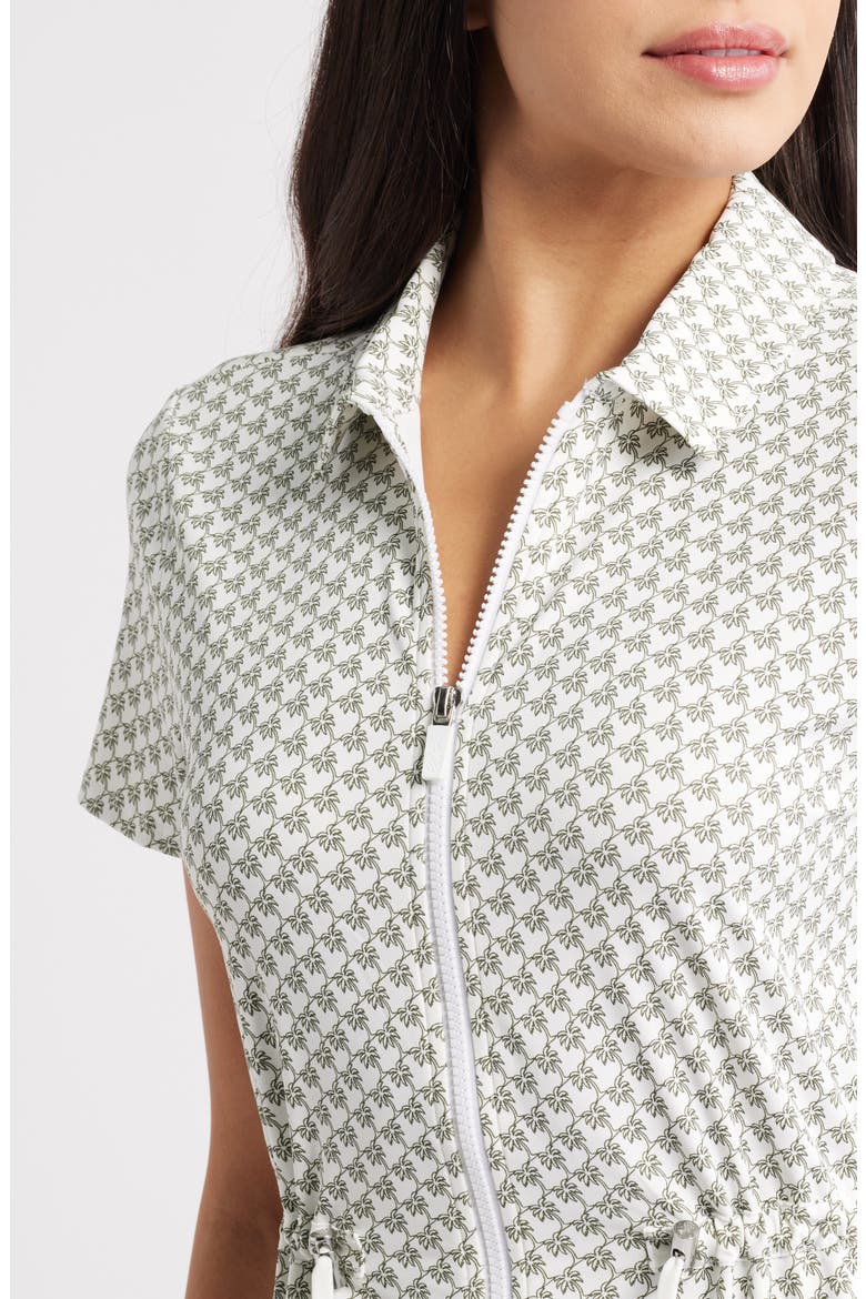 Abby Puerto Palms Shirtdress, Alternate, color, PLANT