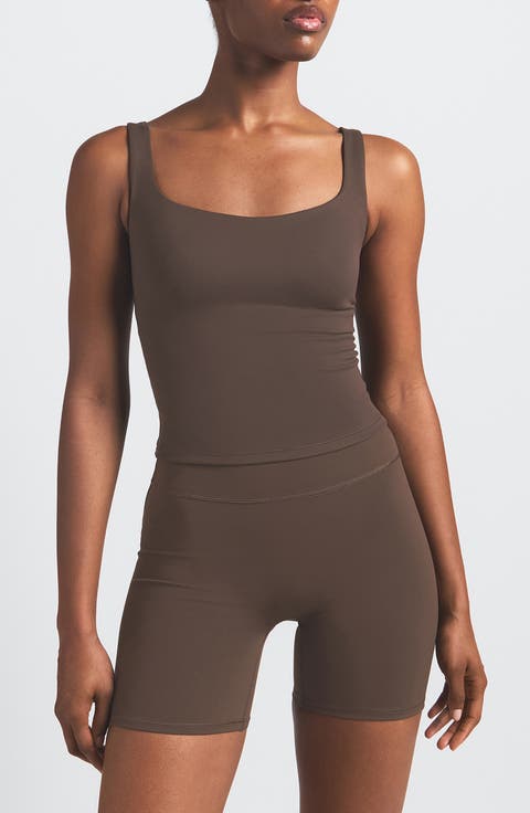 Matte Square Neck Tank