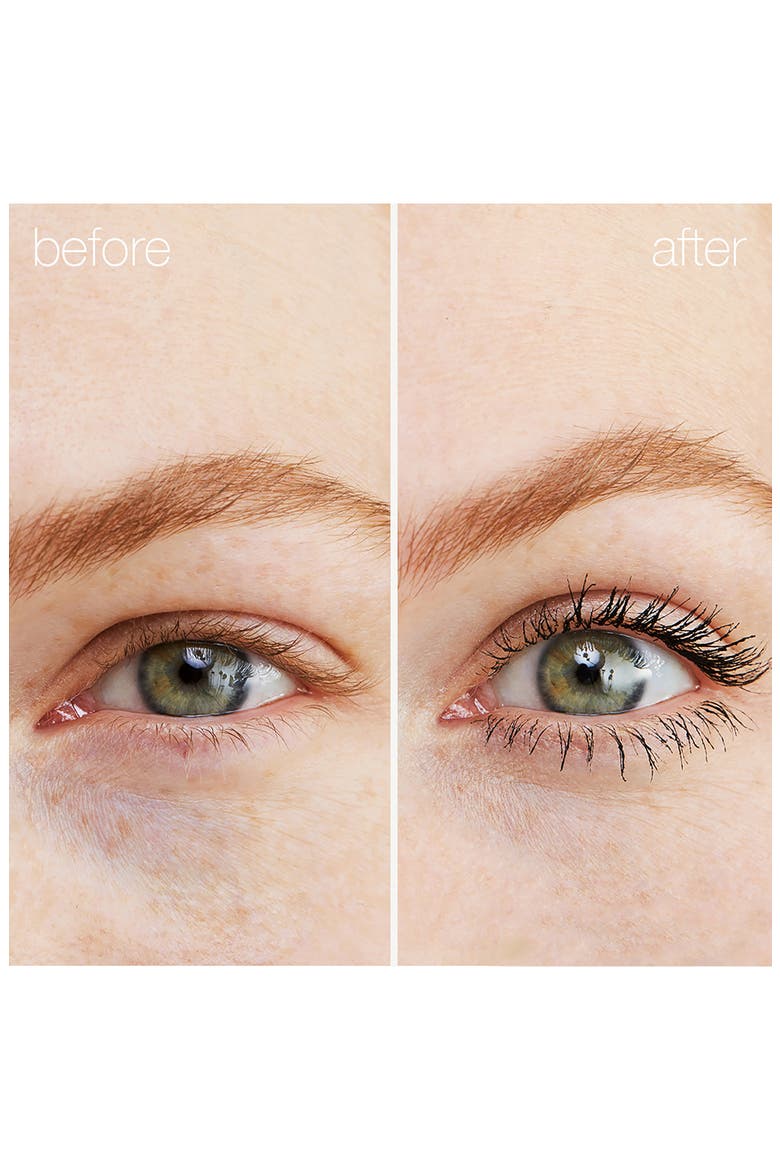Straight Up Volumizing Peptide Mascara, Alternate, color, NO COLOR