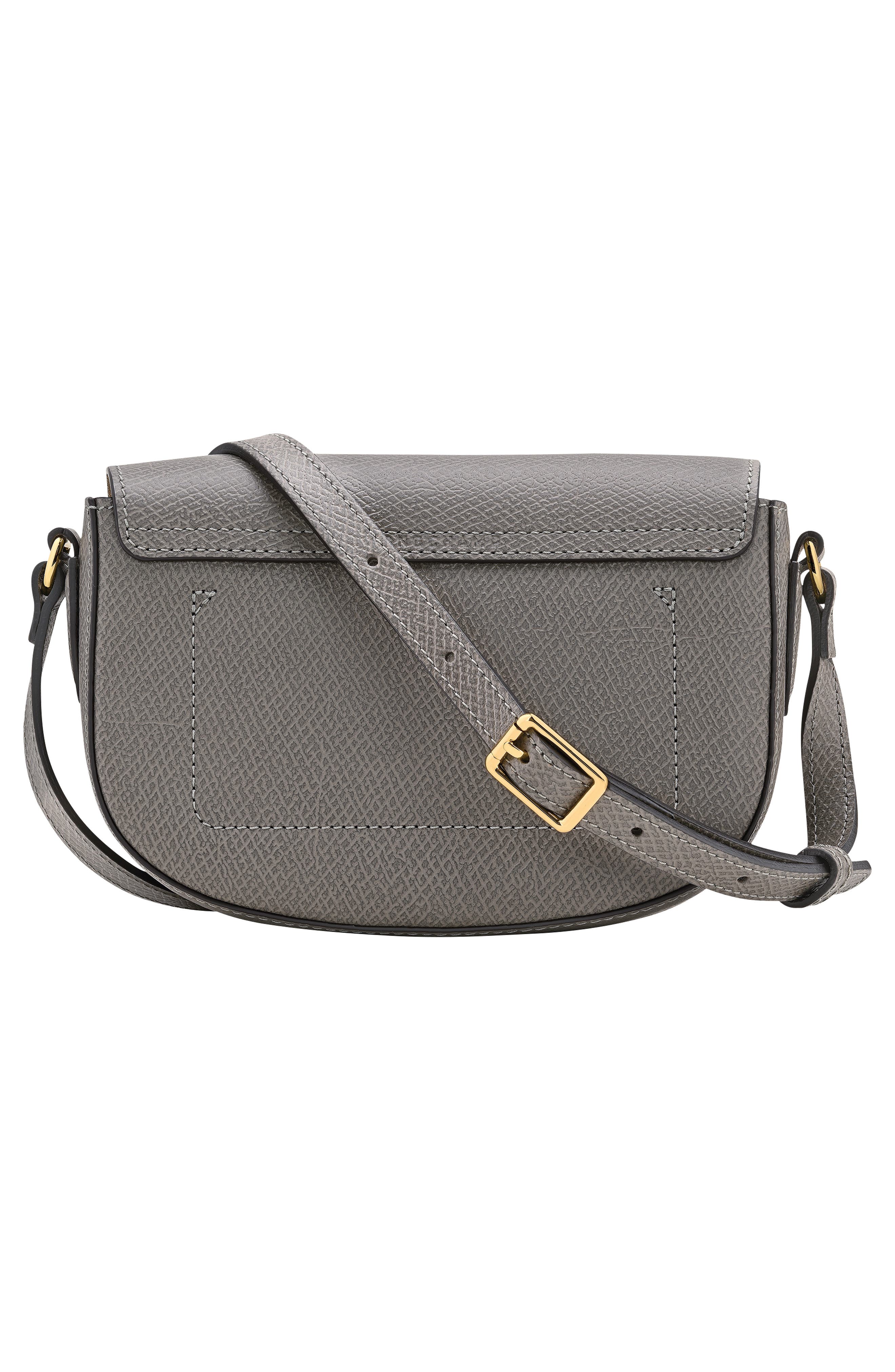 Longchamp Épure Leather Crossbody Bag, Alternate, color, Turtledove