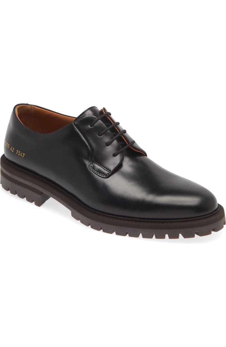 Common Projects Plain Toe Derby, Main, color,