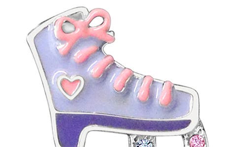 Chanteur Kids' Ice Skate Earrings In Blue