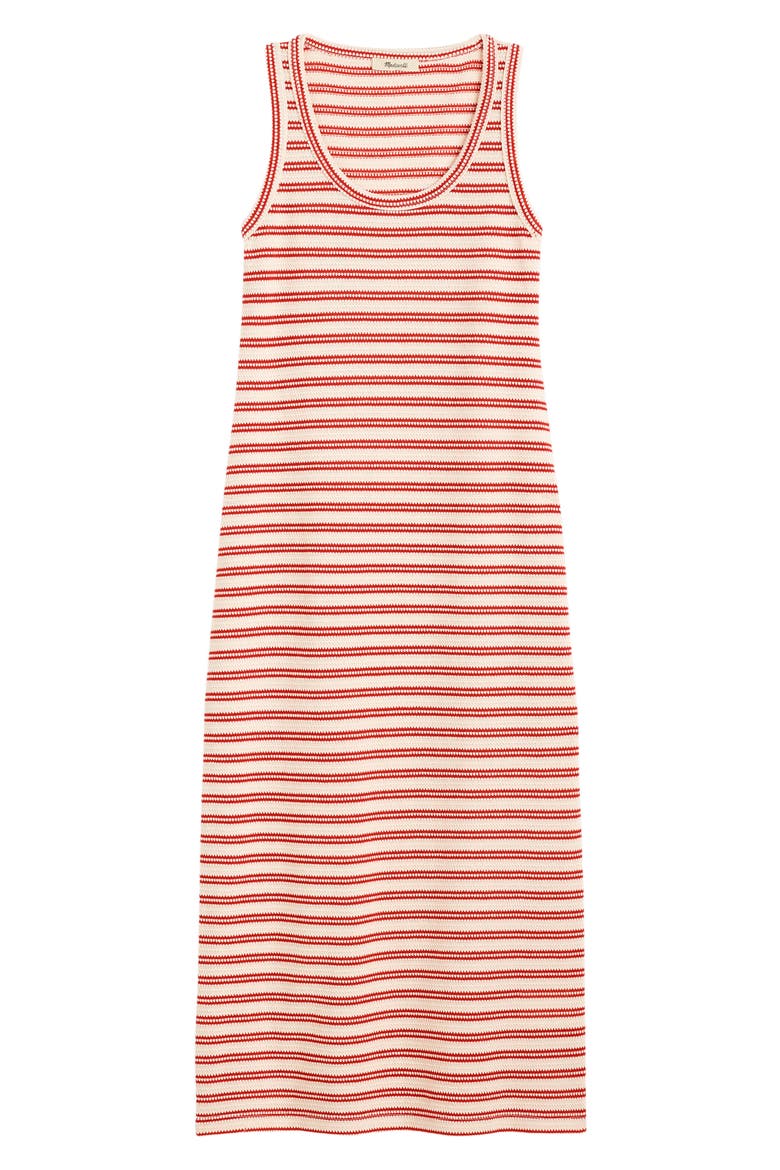 Scoop Neck Tank Maxi Dress, Alternate, color, TEXTURED STRIPE JACQUARD
