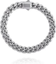 Lucky Brand Silver-Tone Woven Chain Bracelet