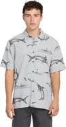 Quiksilver Waterman Fish On Short Sleeve Shirt