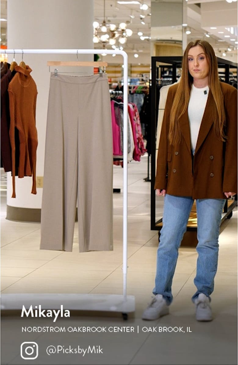High Waist Wide Leg Pants, sales video thumbnail