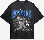 Nike Women's Nike Mookie Betts Black Los Angeles Dodgers Premium Essentials Boxy T-Shirt