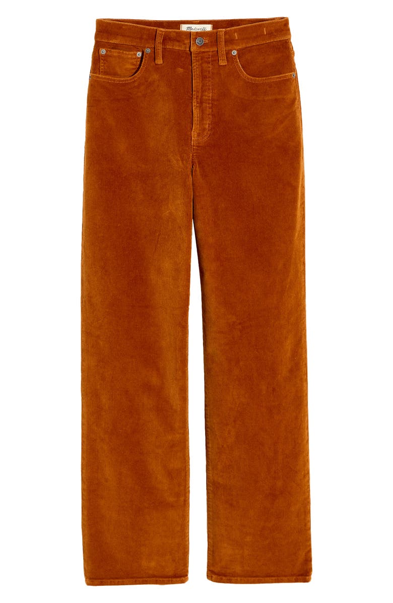 Madewell The Perfect Vintage Wide-Leg Corduroy Pants, Alternate, color,