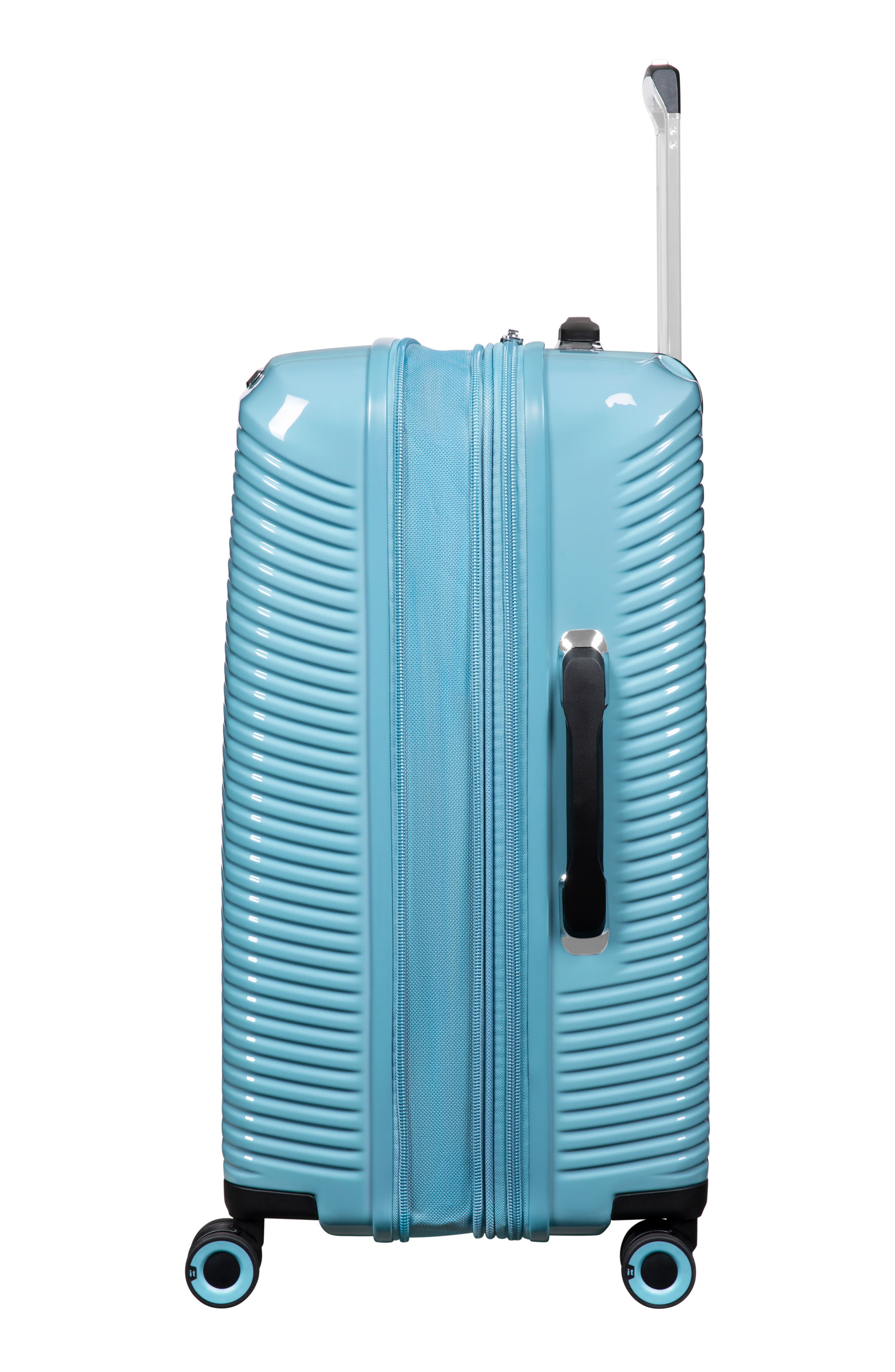IT LUGGAGE Traversed 21-Inch Spinner Carry-On Luggage, Alternate, color, Camo Blue