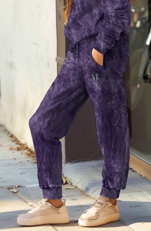 Dalix Butterfly Washed Sweatsuit