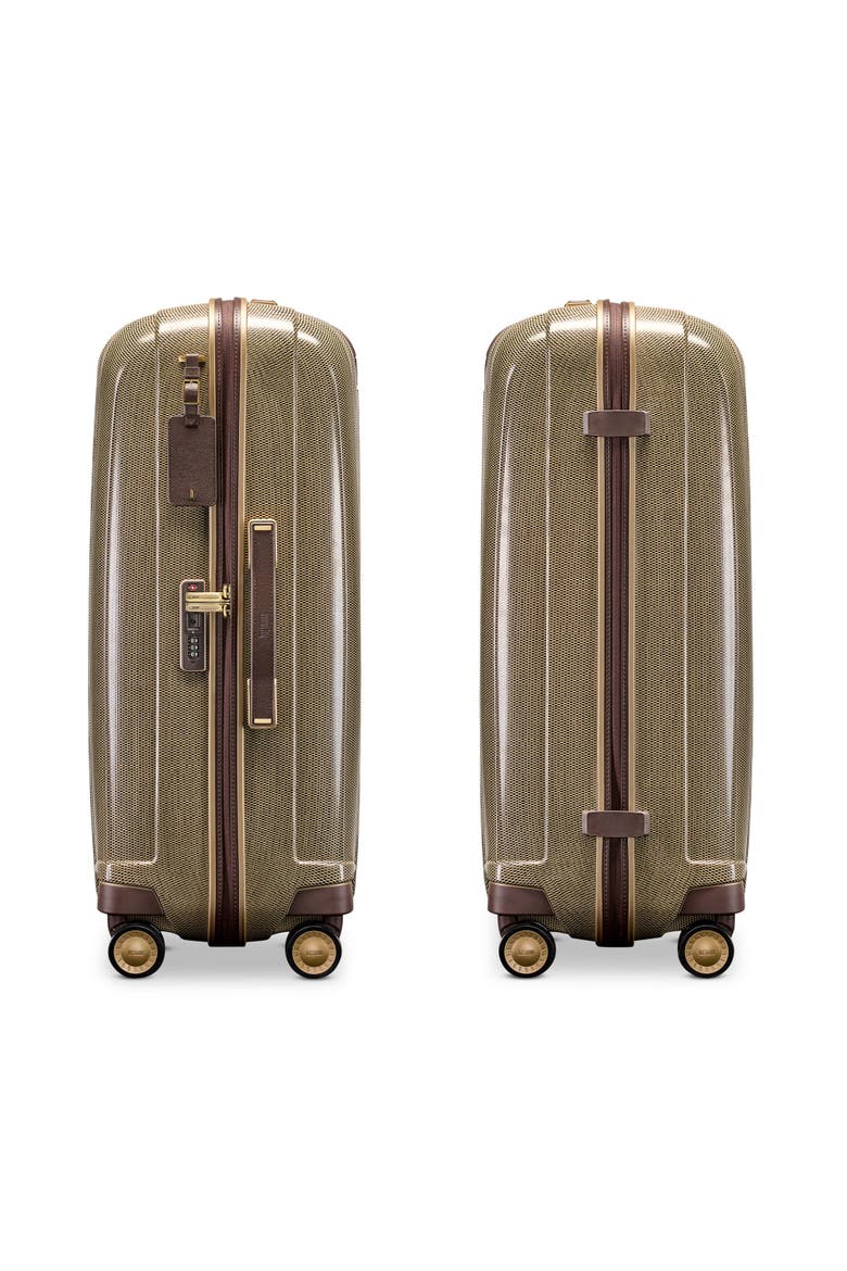 Tweed CURV Hardside Global Carry-On  Spinner 22', Alternate, color, Tweed/Natural Leather