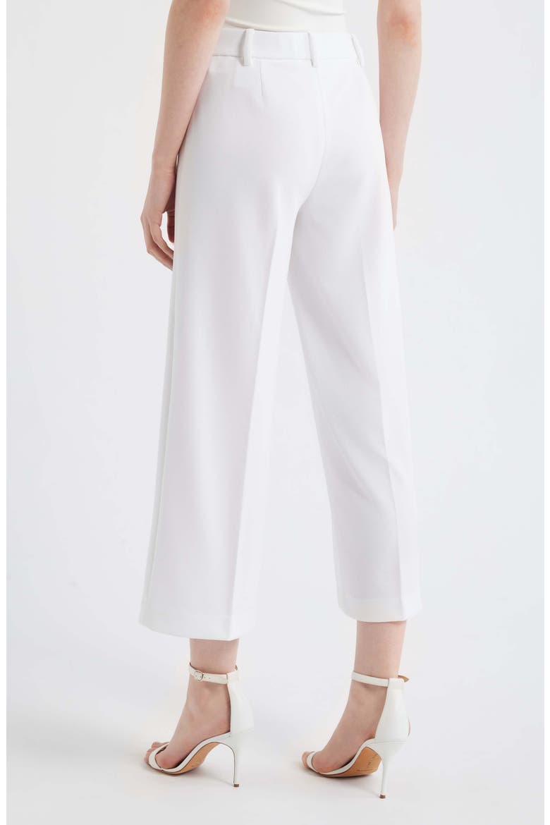 Wide Leg Crop Pants, Alternate, color, CRISP WHITE