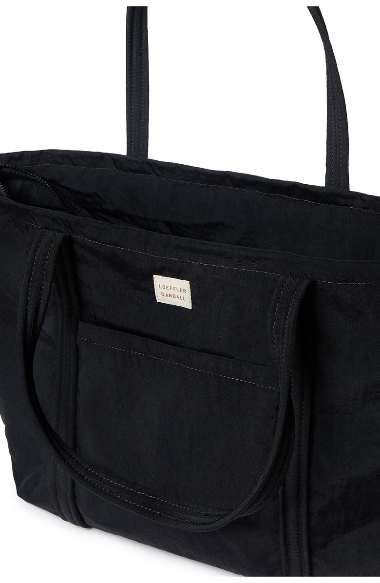 Loeffler Randall Dina Nylon Travel Tote, Alternate, color, Black