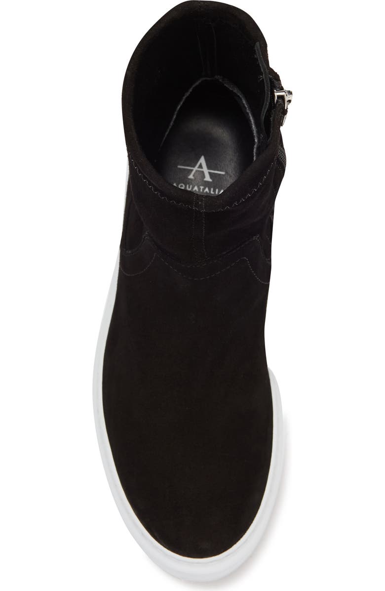 Aquatalia Laina Leather Sneaker Boot, Alternate, color,