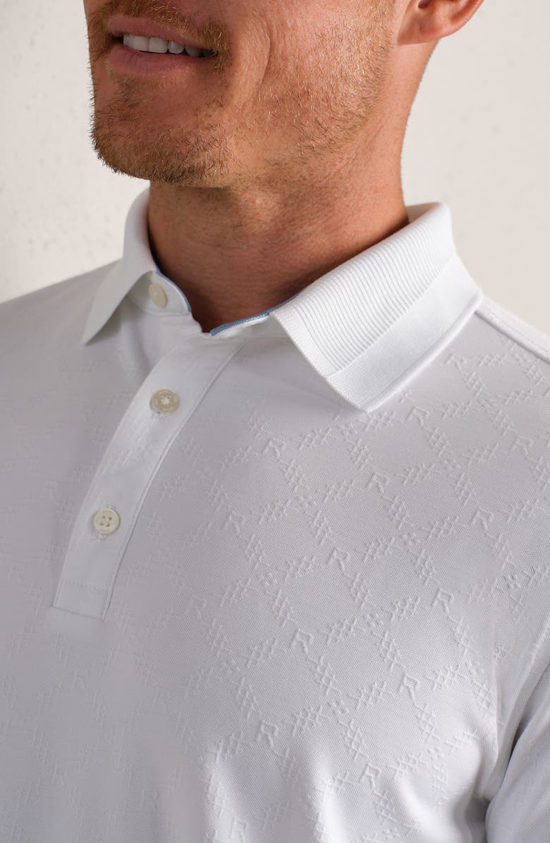 Rhone Fairway Performance Golf Polo, Alternate, color, White