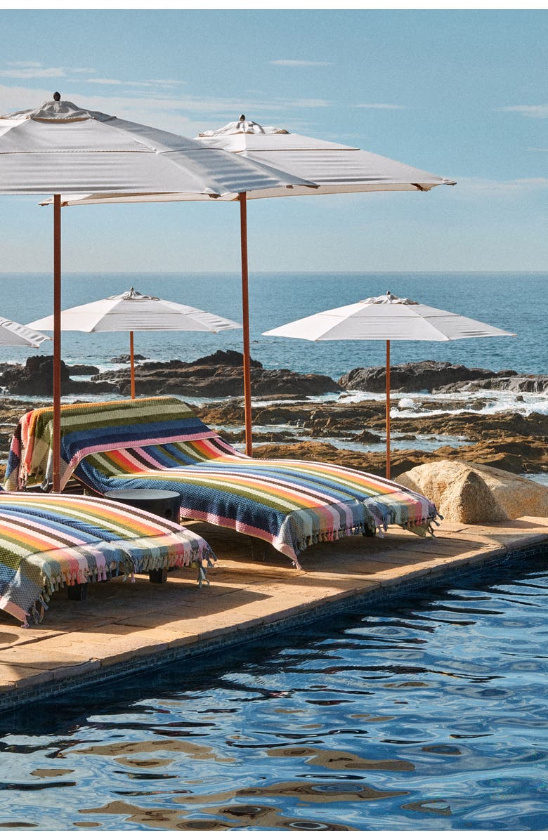 Cesta Collective Beach Towel, Alternate, color, Mosaica Rainbow