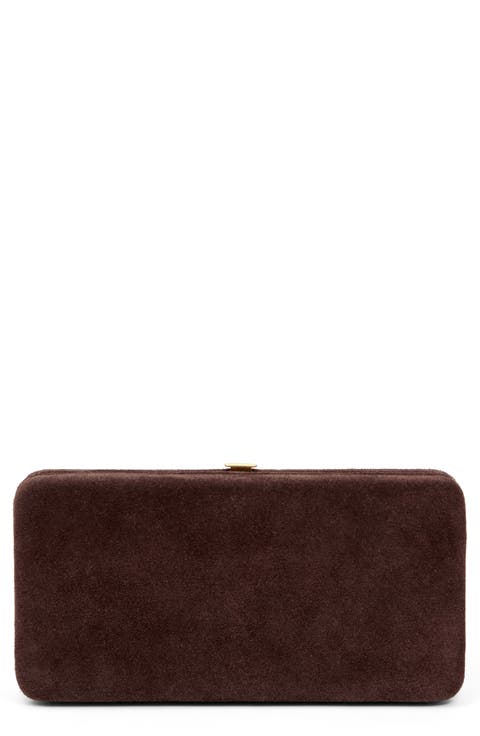 Le Tabac Suede Clutch