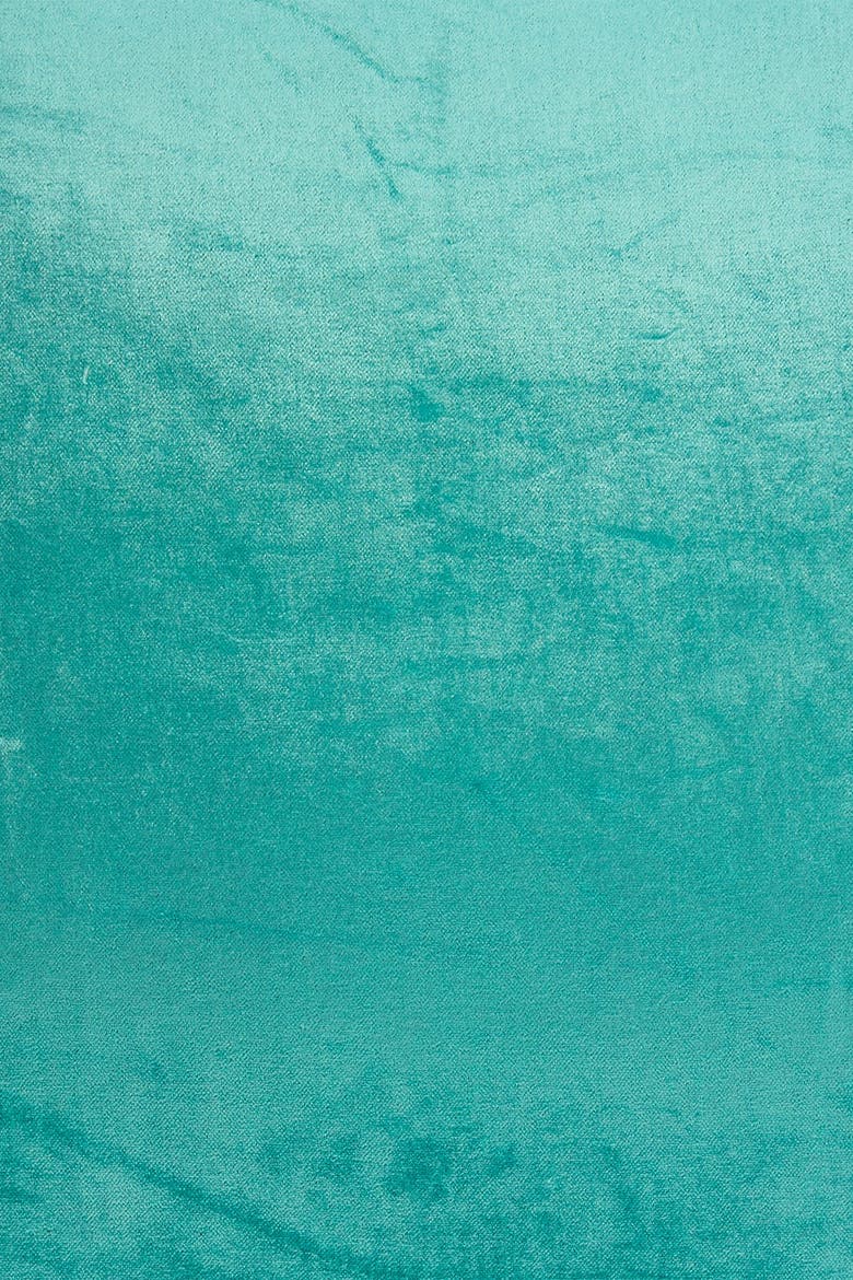 Camila Transitional Solid Pillow - 20" x 20" - Aqua, Alternate, color, AQUA