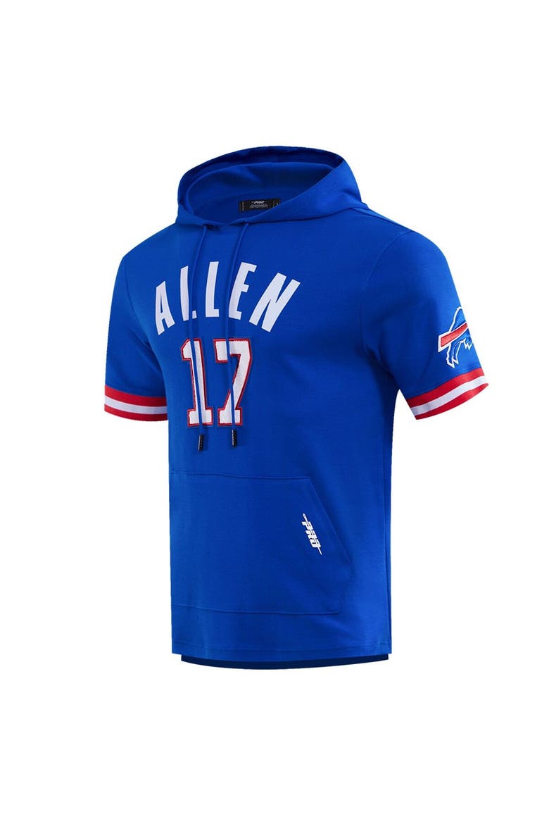 Men's Pro Standard Josh Allen Royal Buffalo Bills Player Name & Number Hoodie T-Shirt, Alternate, color, Royal