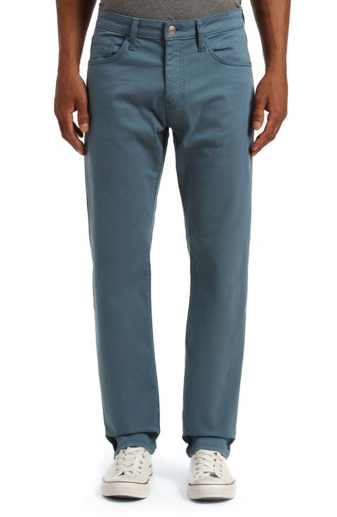 Zach Five-Pocket Straight Leg Twill Pants