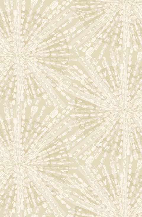 Soft Gold Sunburst Peel & Stick Wallpaper