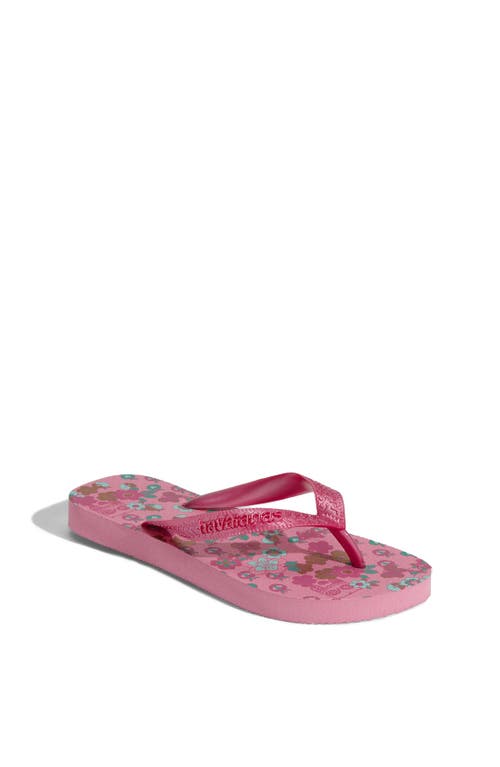 Havaianas 'flores' Flip Flop In Ballet Rose