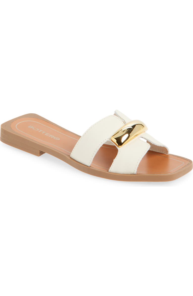 Bottero Botfisher Slide Sandal, Main, color, Off White