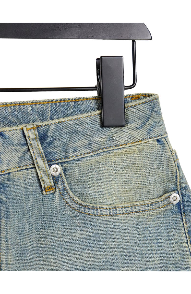 Topman Relaxed Straight Leg Jeans, Alternate, color,