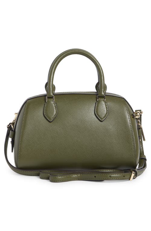 Kate Spade New York Madison Saffiano Leather Small Satchel In Green
