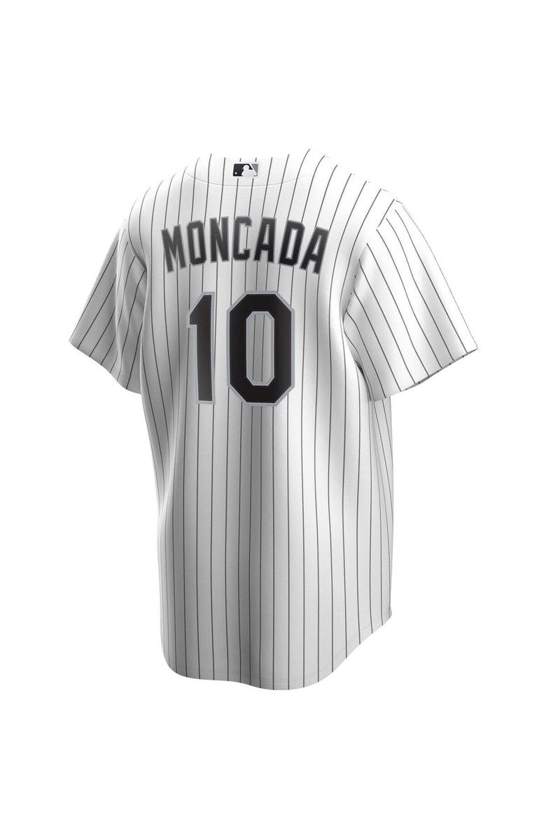 Nike Youth Nike Yoan Moncada White Chicago White Sox Alternate Replica Player Jersey, Alternate, color,