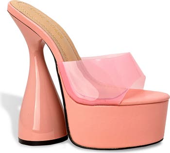 Miranda Sculpted Stiletto Platform Sandal