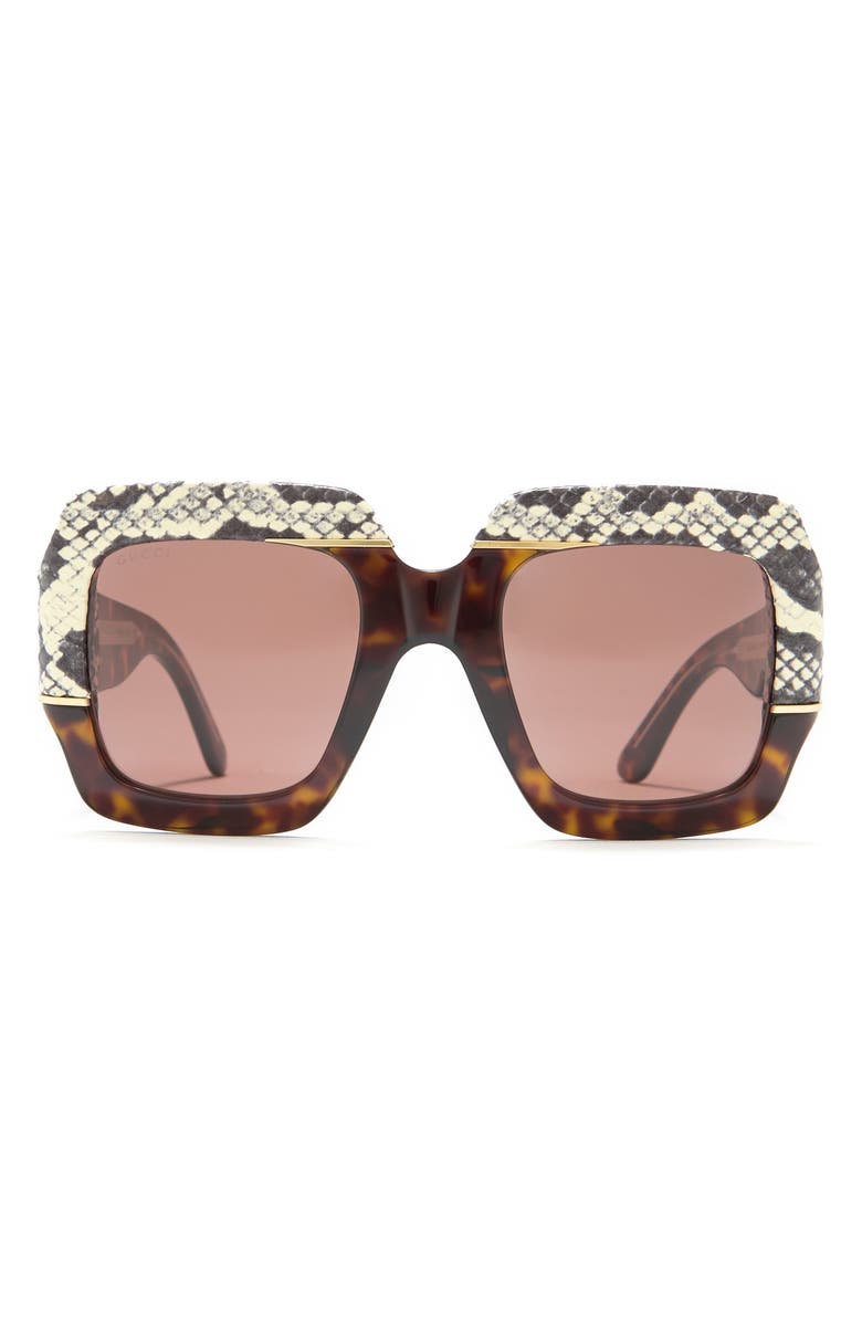 Gucci 54mm Square Sunglasses, Main, color,