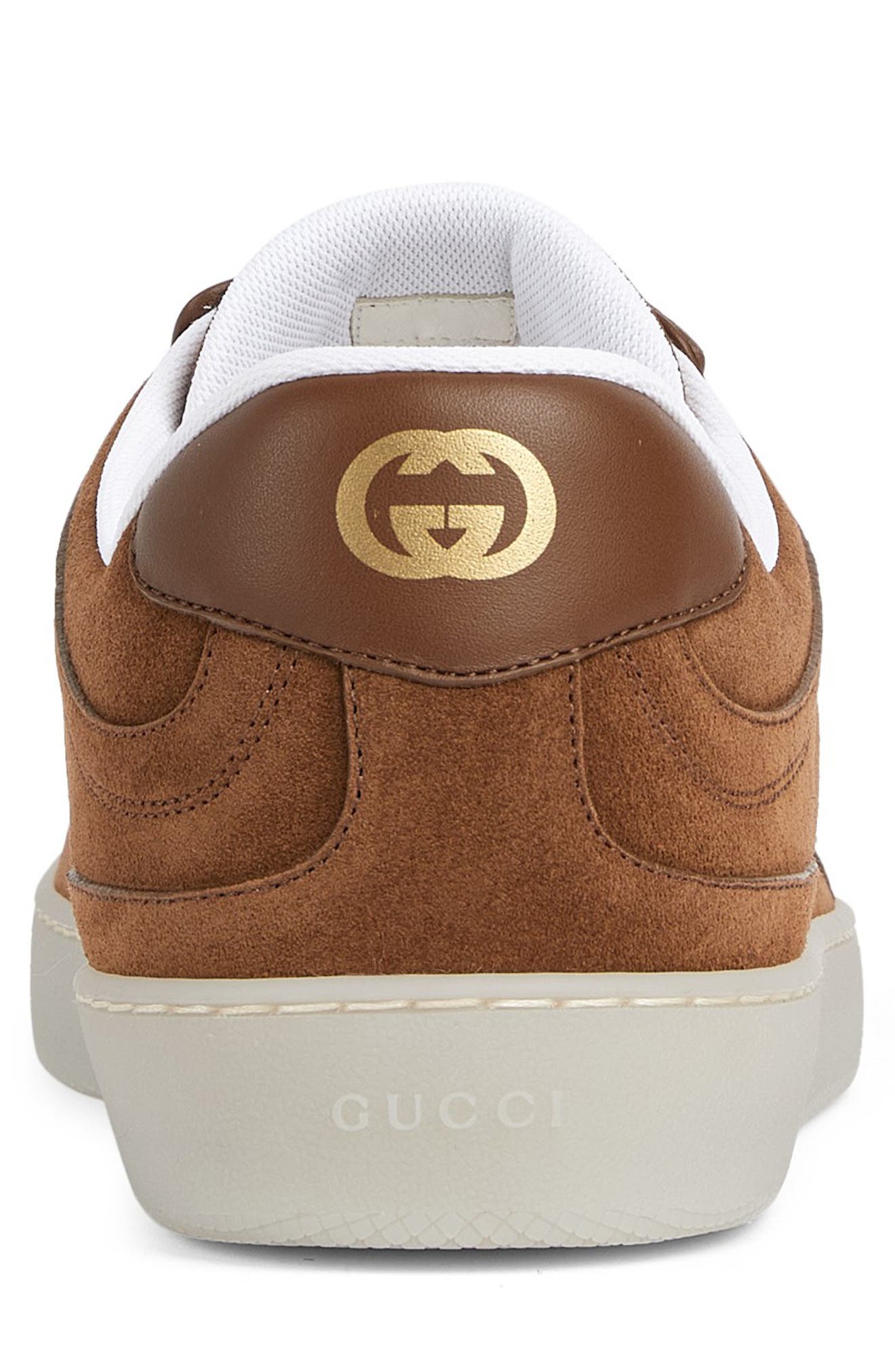 Gucci G75 Low Top Sneaker, Alternate, color, Havana Brown