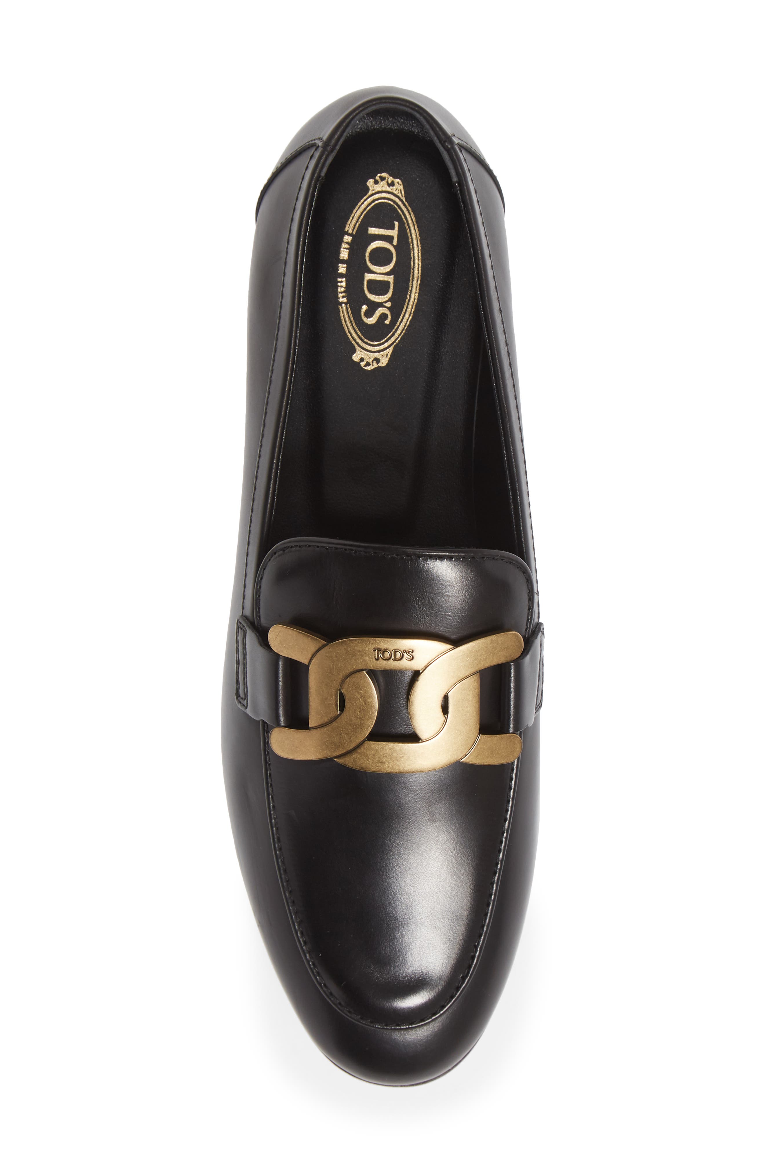 Tod's Kate Chain Detail Loafer, Alternate, color, 