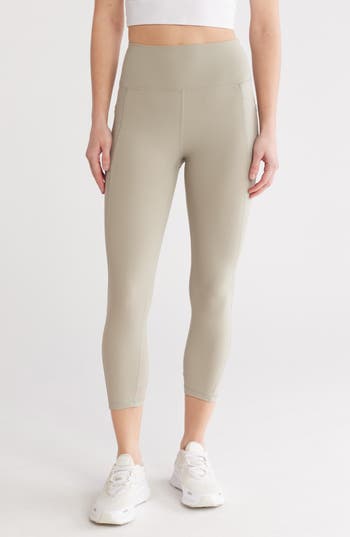 Shop Gottex Shaper Capri Leggings In Grey Sage