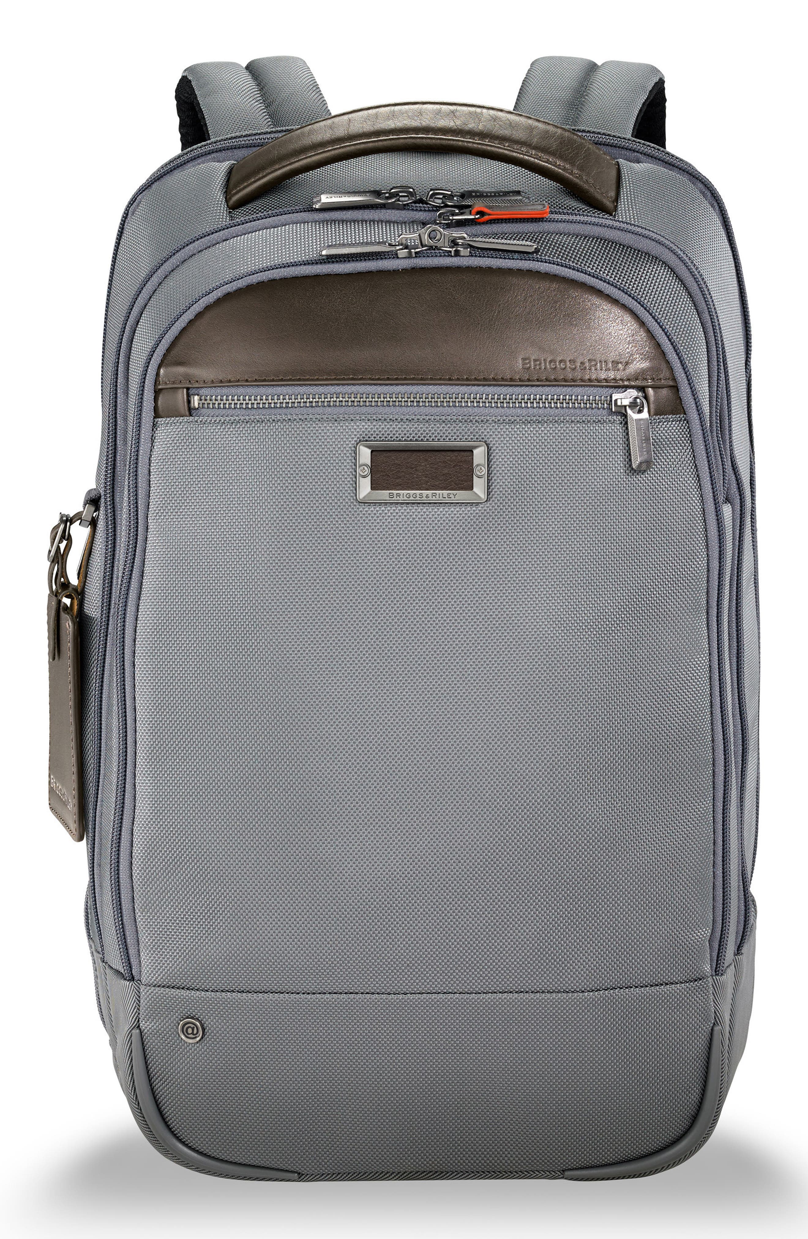 @work Medium Backpack, Main, color, GREY