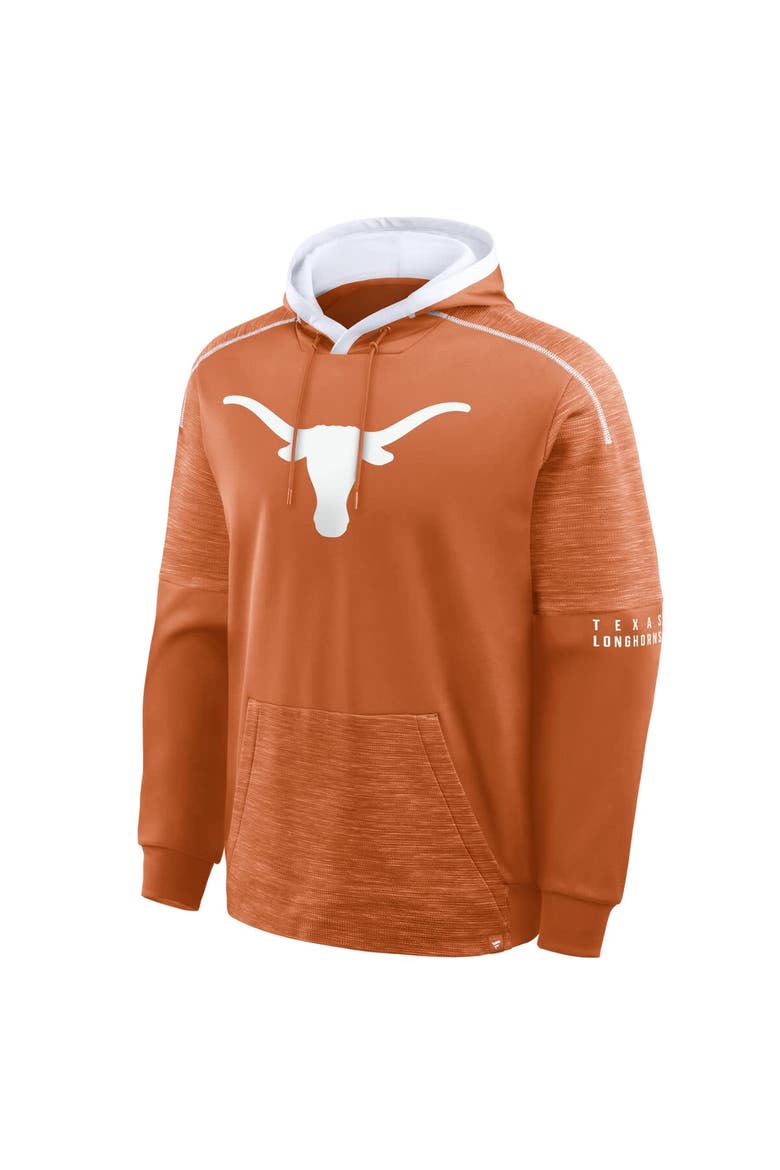 Men's Fanatics Texas Orange Texas Longhorns Quad Defender Pullover Hoodie, Alternate, color, Burnt Orange