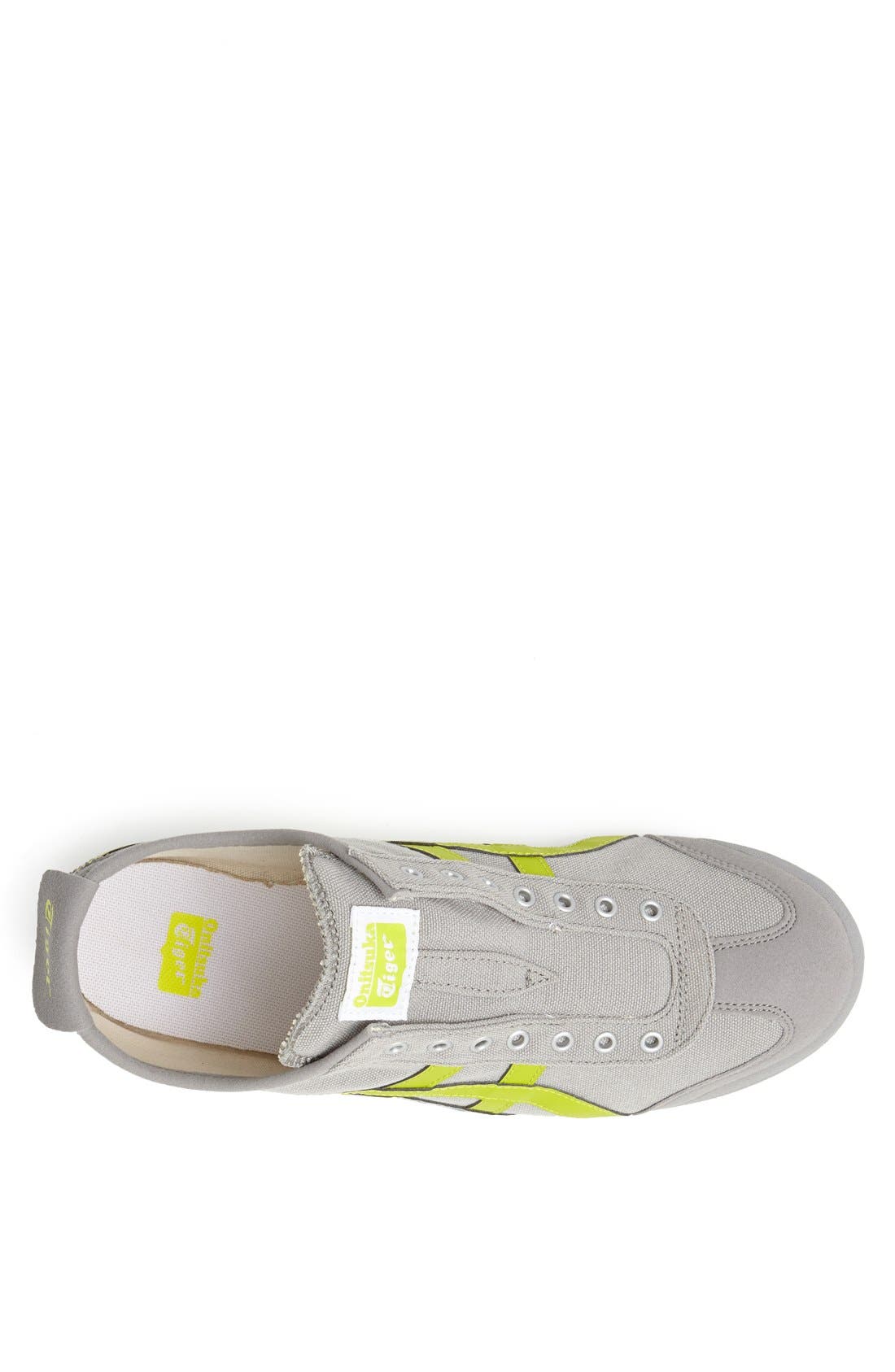 Mexico 66 Slip-On Sneaker, Alternate, color, GREY/ LIME